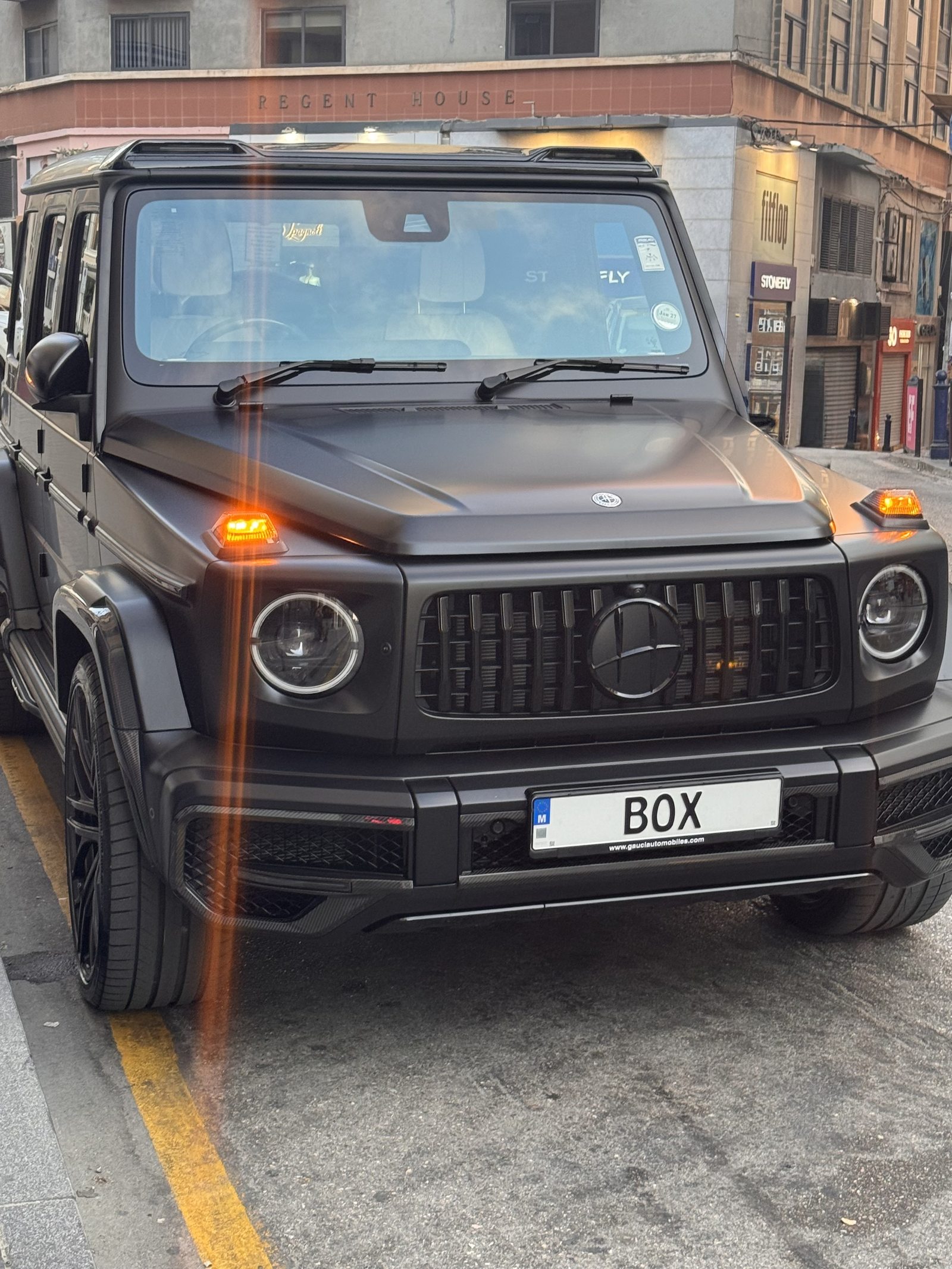 Una de las matrículas personalizadas que cazamos por la calle